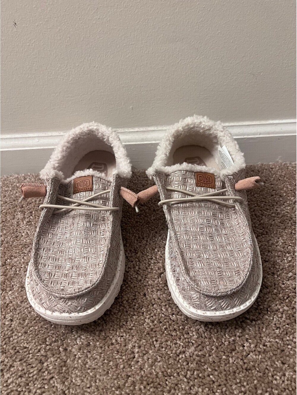 Hey Dude Wendy Warmth Natural Size 6 Women